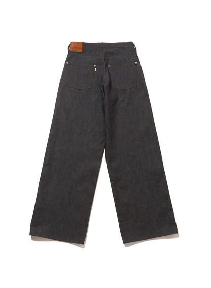 [SUGARHILL] MODERN DENIM TROUSERS WIDE CUT