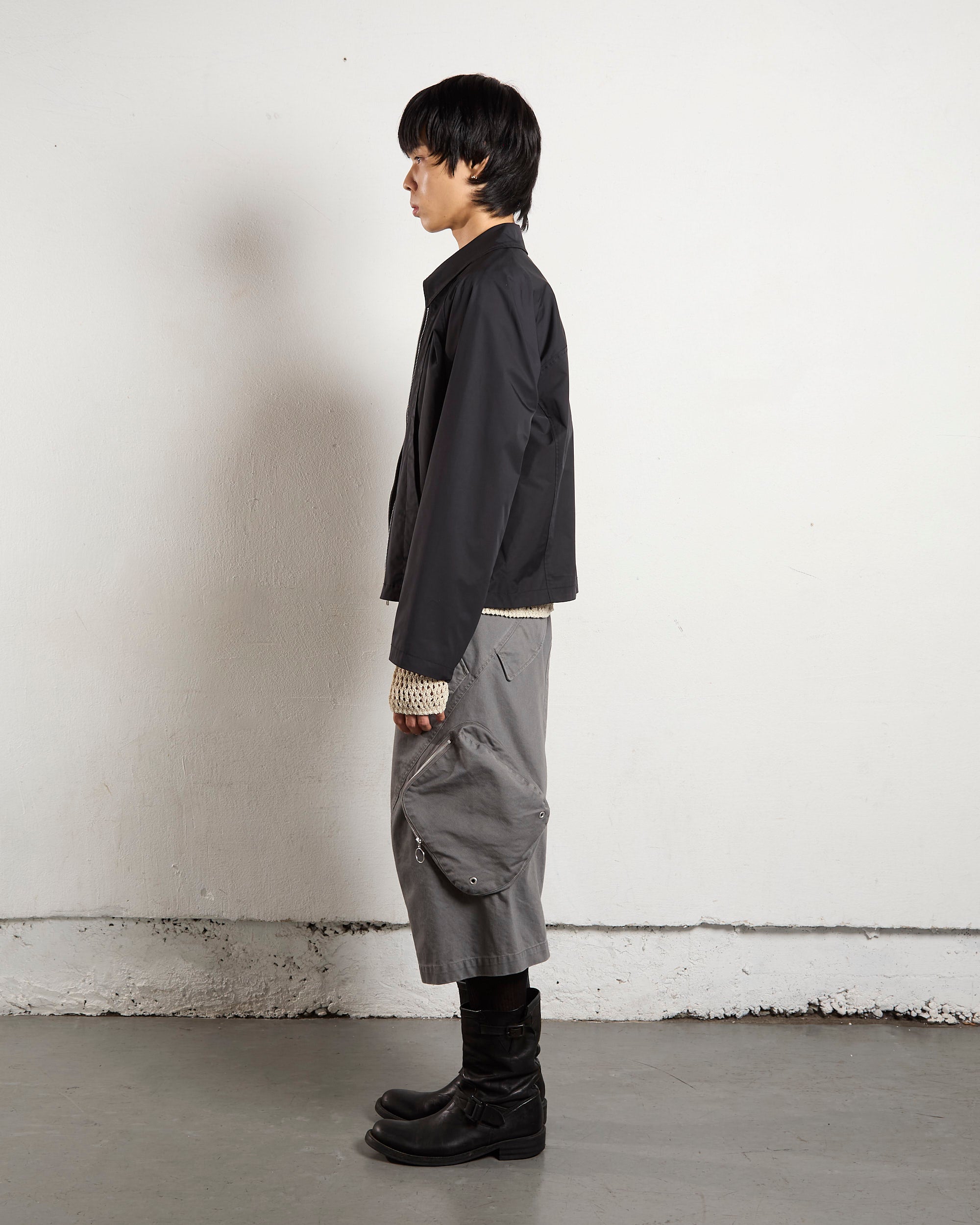 NVRFRGT（ネヴァーフォーゲット）CROPPED ZIP-UP JACKET - 通販 – process
