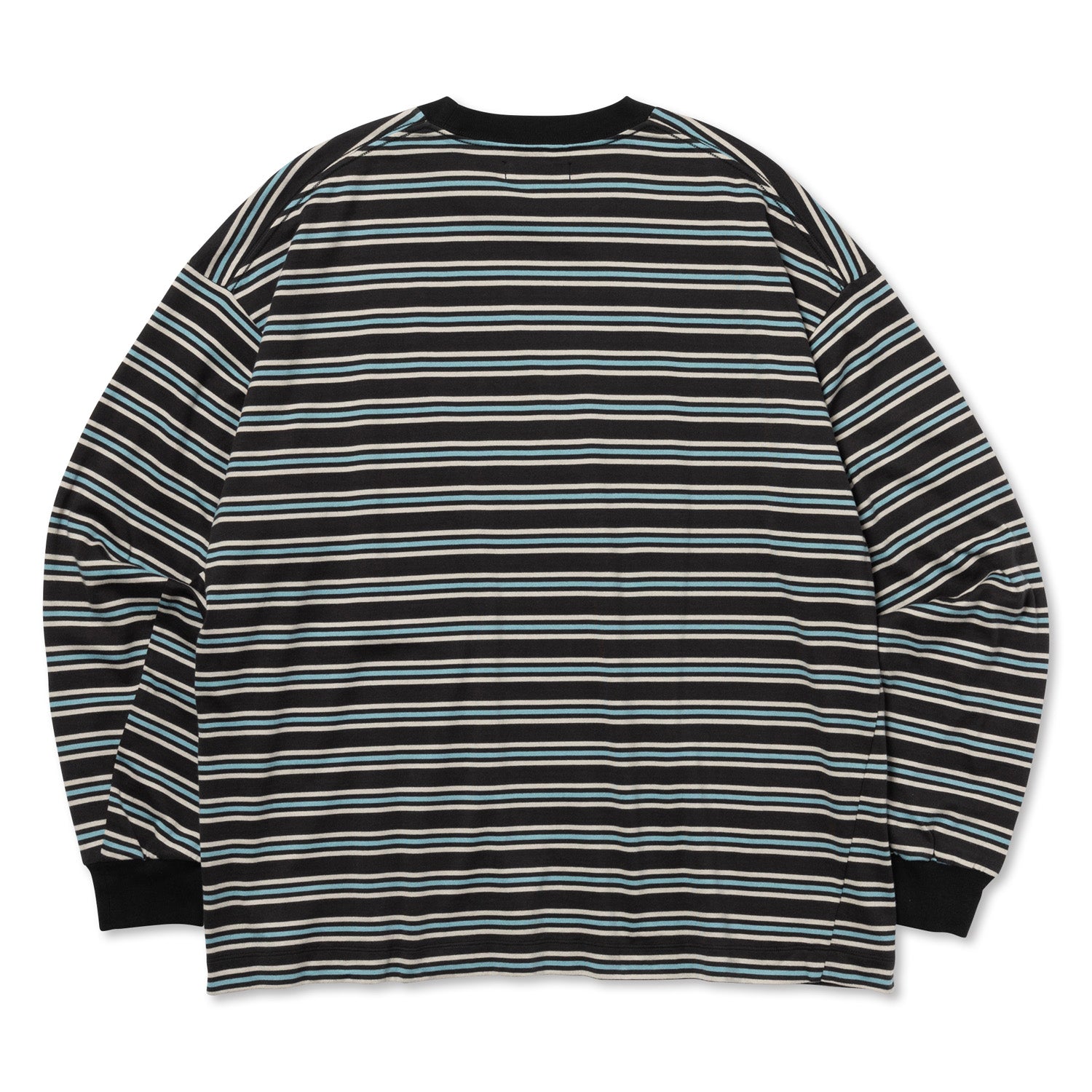 ROTOL]WIDE TWIST LONG SLEEVE TEE BORDER – process