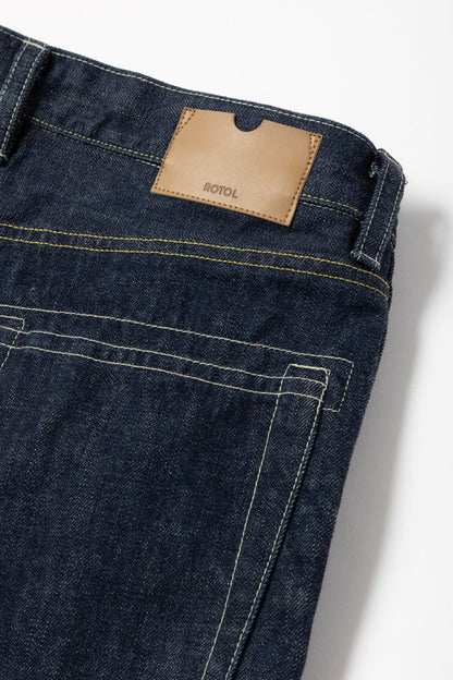[ROTOL] TRIPLE SEAMS 6P DENIM WIDE
