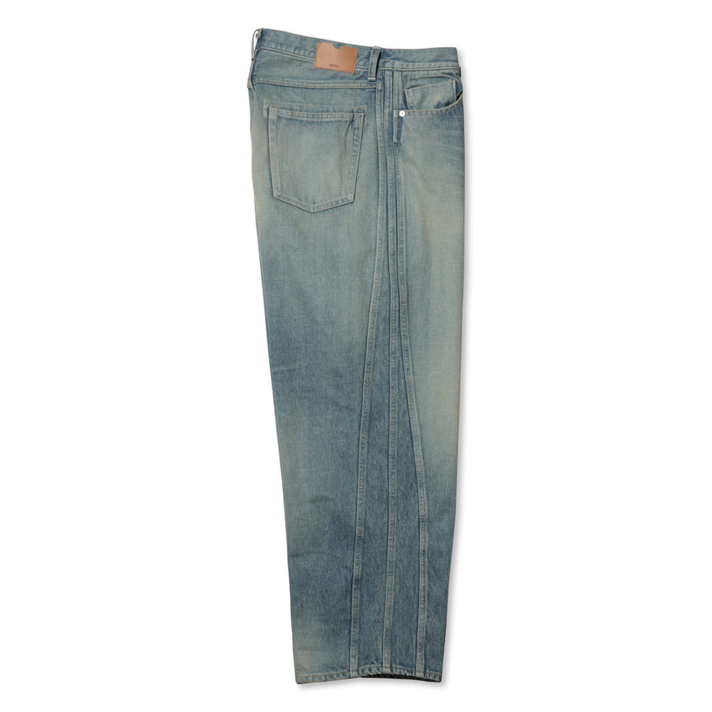 ROTOL ロトル　TRIPLE SEAMS 6P DENIM ROTOL（ロトル）TRIPLE SEAMS 6P DENIM WIDE BLEACH – process