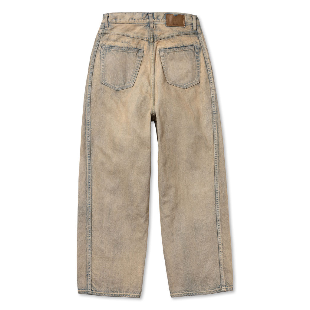 [ROTOL] TRIPLE SEAMS 6P DENIM WIDE BLEACH