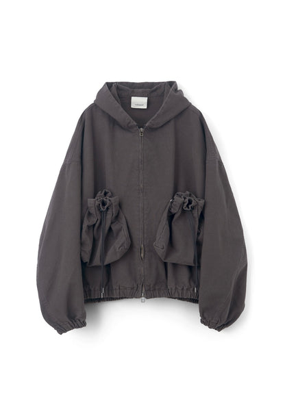 [refomed] "KINCHAKU" DUCK HOODIE