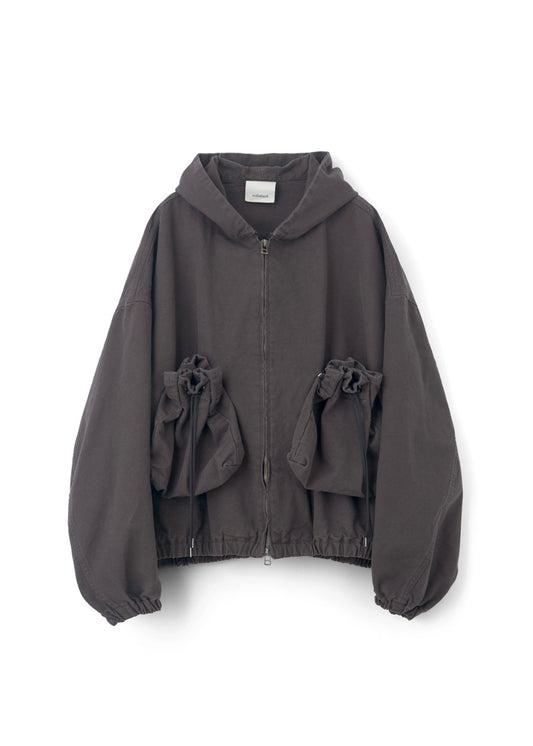 [refomed] "KINCHAKU" DUCK HOODIE