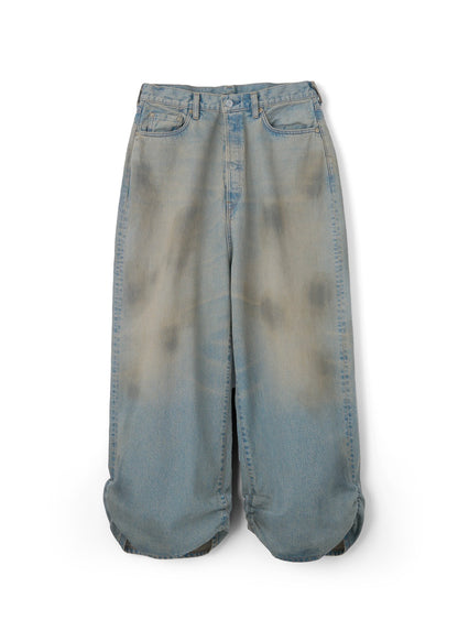 [refomed] FRESH MAN DENIM WIDE PANTS by EDWIN”USED"