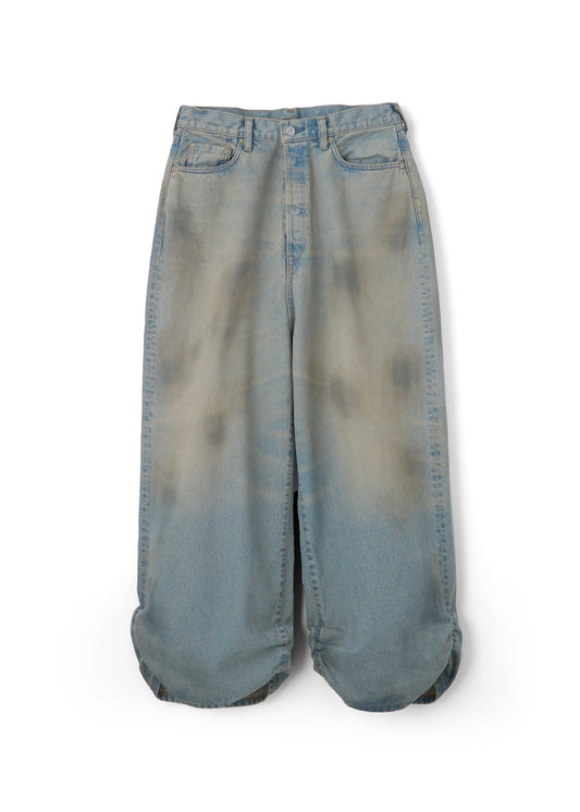 [refomed] FRESH MAN DENIM WIDE PANTS by EDWIN”USED"
