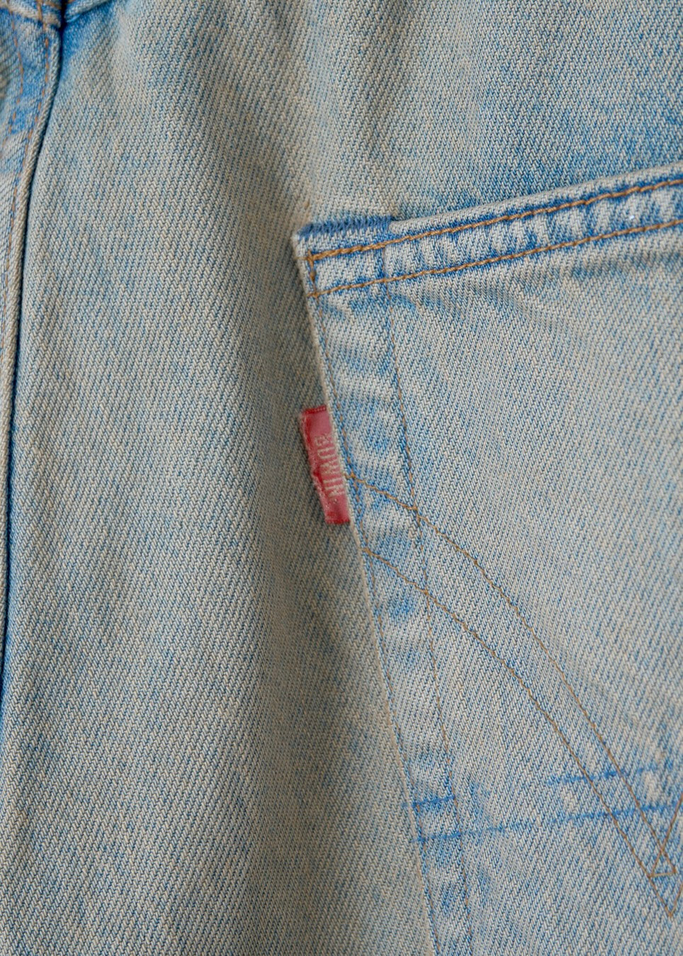 [refomed] FRESH MAN DENIM WIDE PANTS by EDWIN”USED"