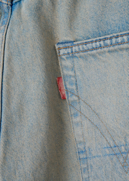 [refomed] FRESH MAN DENIM WIDE PANTS by EDWIN”USED"
