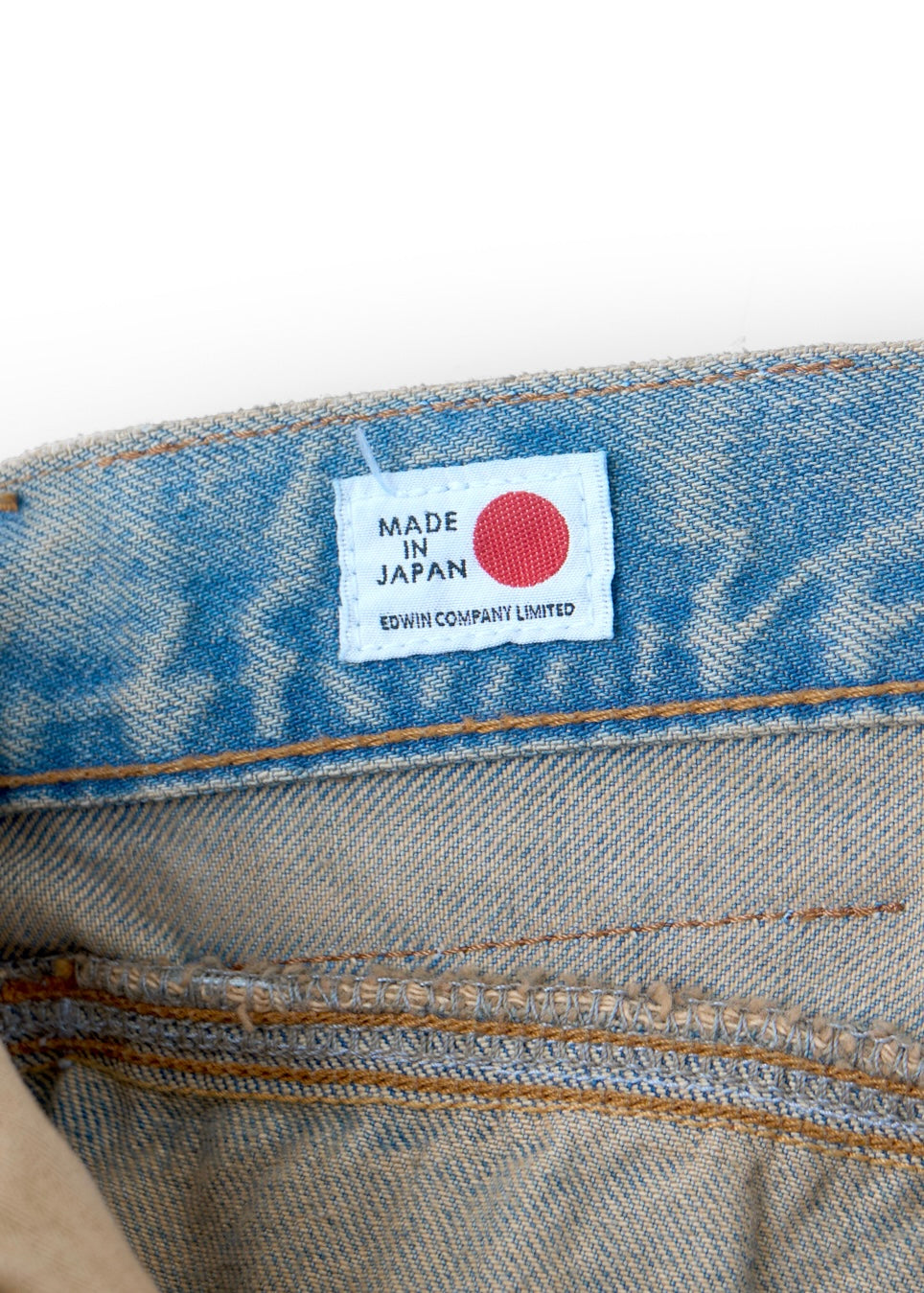[refomed] FRESH MAN DENIM WIDE PANTS by EDWIN”USED"