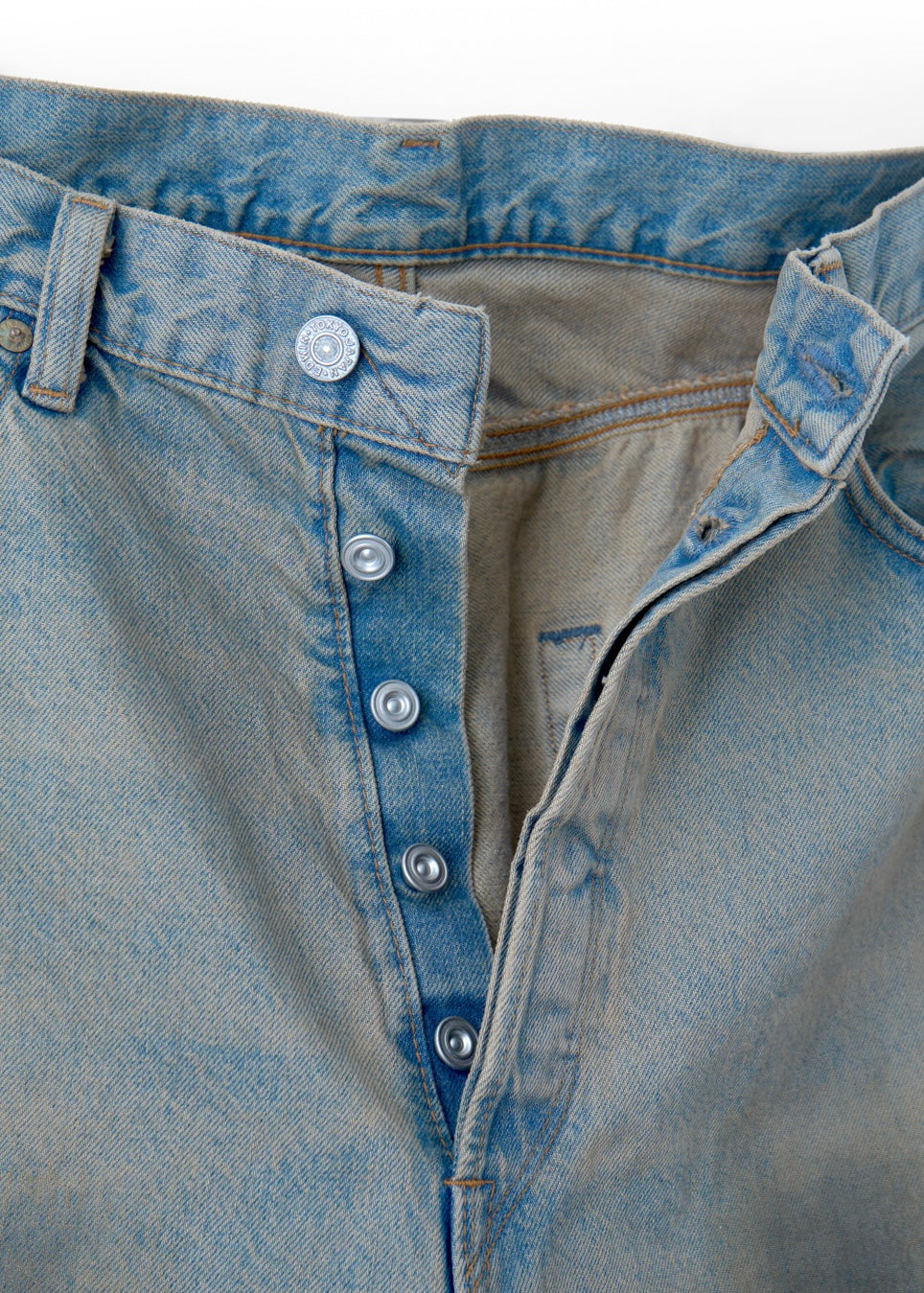 [refomed] FRESH MAN DENIM WIDE PANTS by EDWIN”USED"