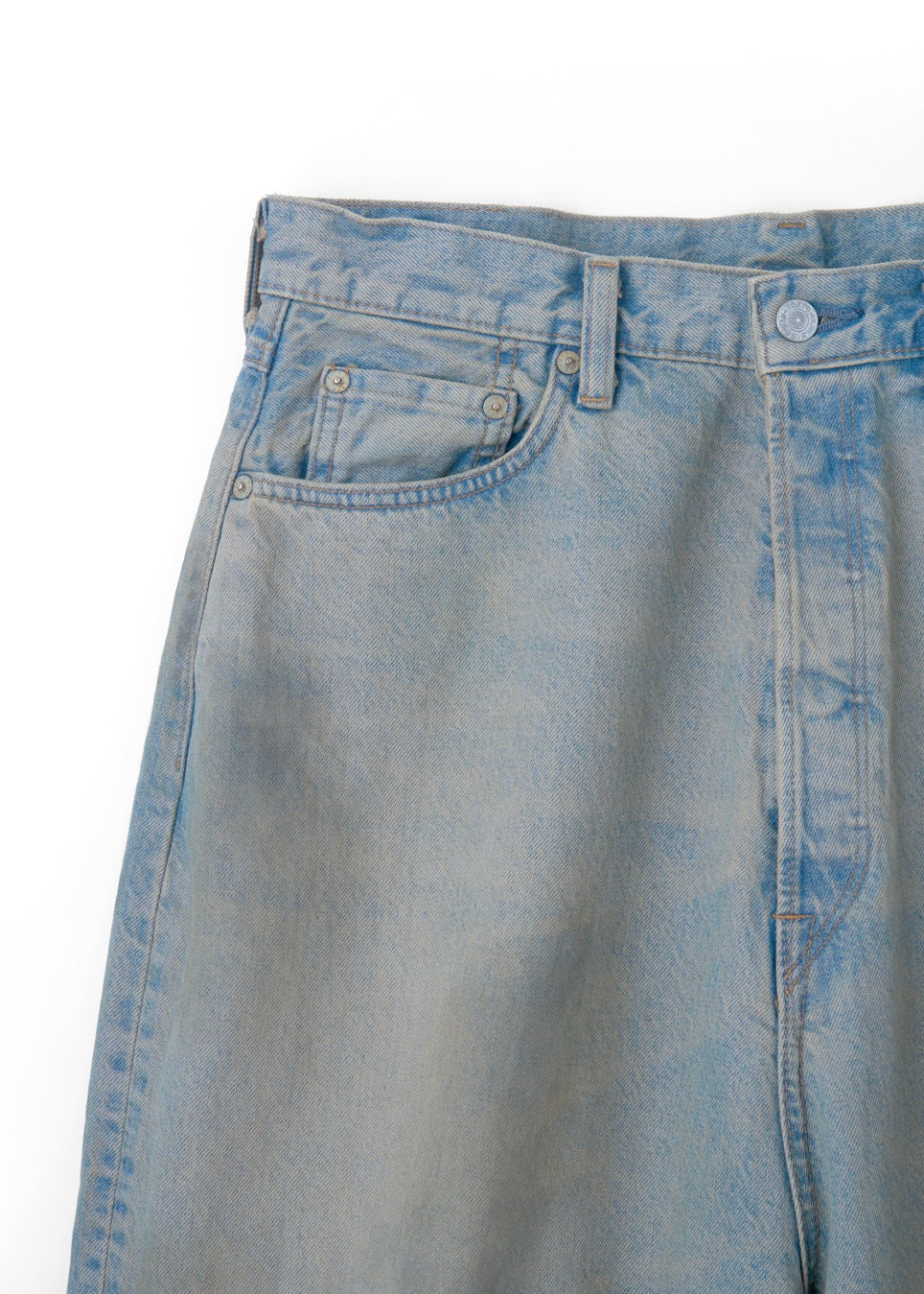 [refomed] FRESH MAN DENIM WIDE PANTS by EDWIN”USED"