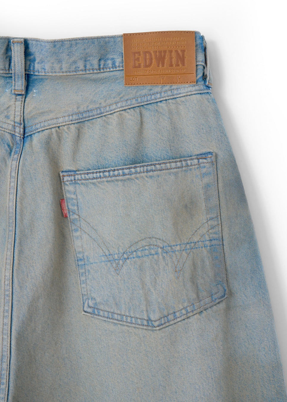 [refomed] FRESH MAN DENIM WIDE PANTS by EDWIN”USED"