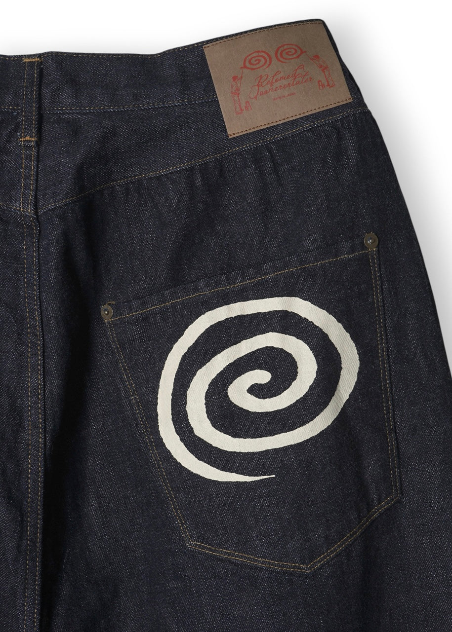 refomed × SOL soonerorlater] “GuruGuru” FRESH MAN DENIM PANTS