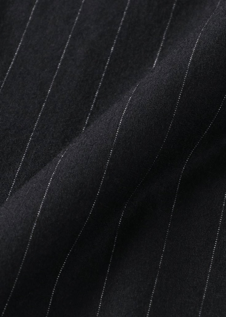 [KANEMASA PHIL.] 36G Wool Stripe Double Jacket