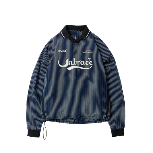 [UNTRACE]STRIPE FOOTBALL GAME SHIRT L/S