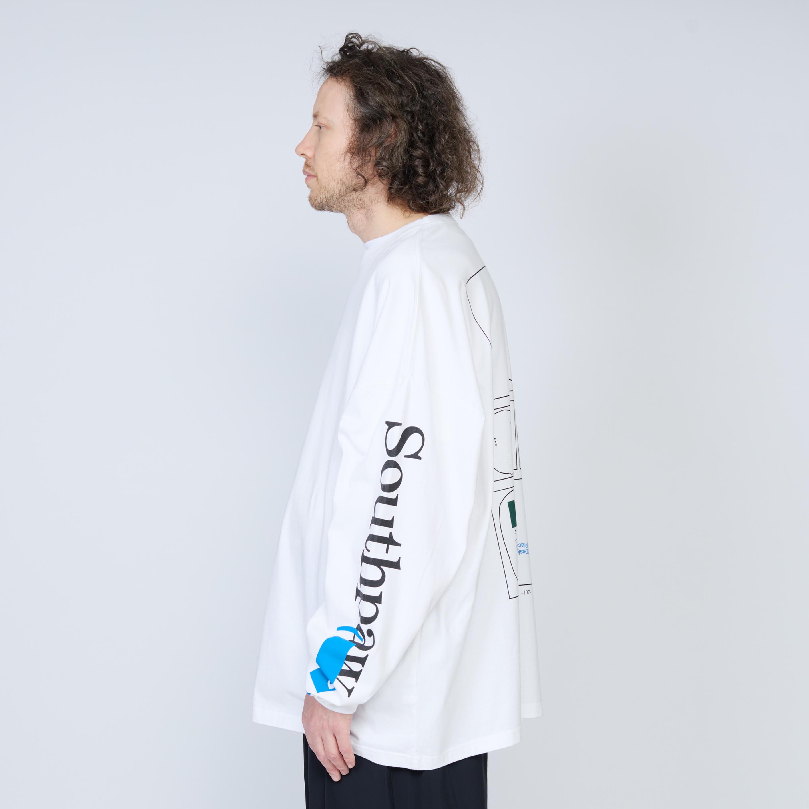 UNTRACE _211 L/S Graphic Tee アントレースロンT