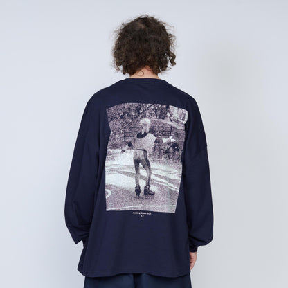 [UNTRACE] _215 / L/S Graphic tee_5