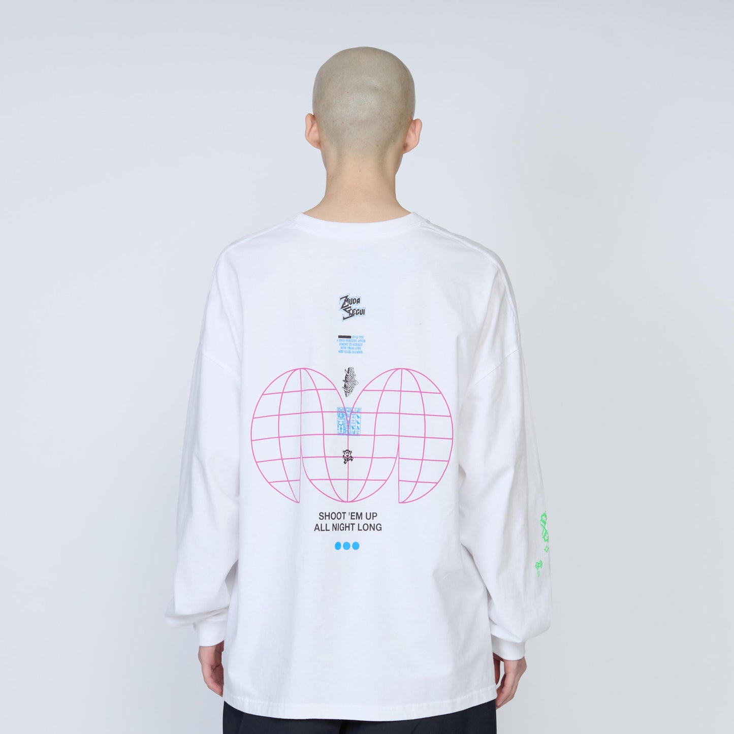 [UNTRACE] _213 / L/S Graphic tee_3
