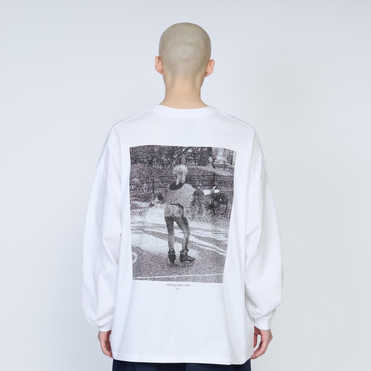 [UNTRACE] _215 / L/S Graphic tee_5