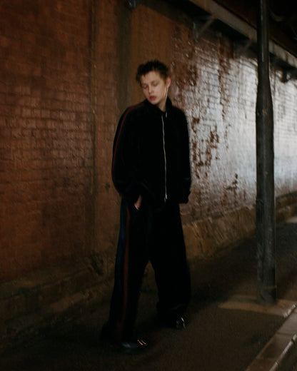 [The DUFFER N NEPHEWS] TRACK PANTS VELOURS