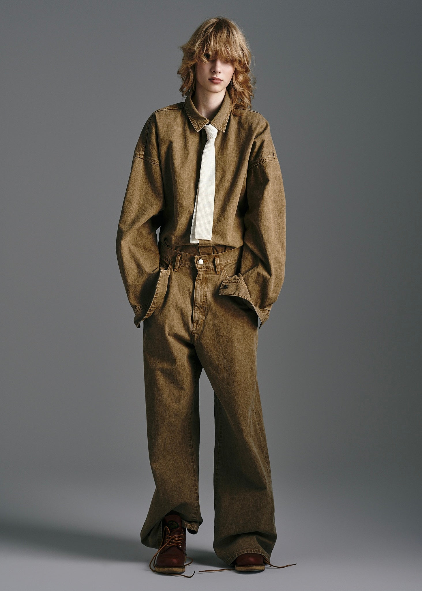 nakedgauge（ネイキッドゲージ）ZIMBABWE COTTON DENIM ASHLEY JEANS